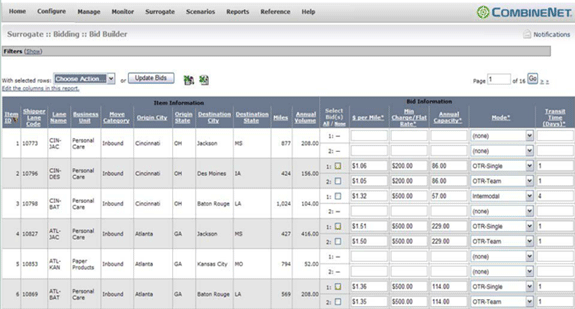 Expressive Bidding - Example