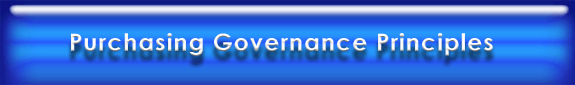Procurement Governance Principles Purchasing Governance Principles