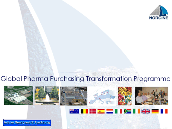Global Pharma Transformation Programme