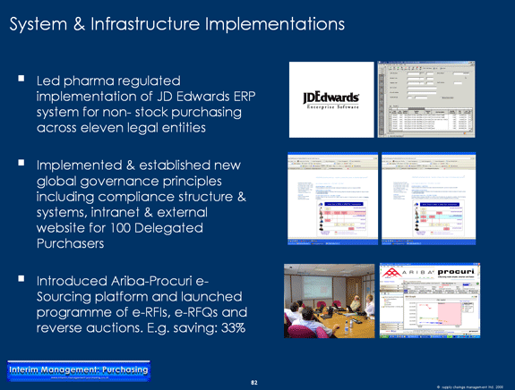 Purchasing System Improvements